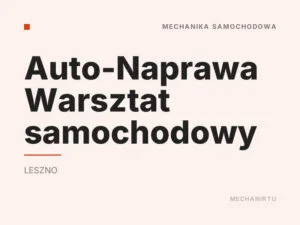 Auto-Naprawa Warsztat samochodowy