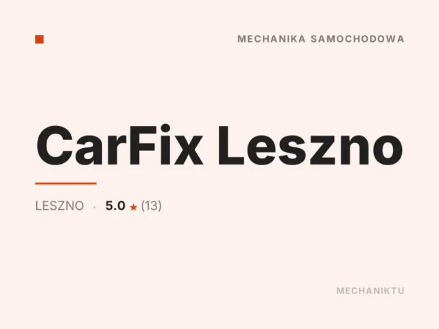 CarFix Leszno
