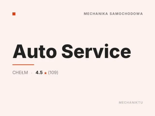 Auto Service