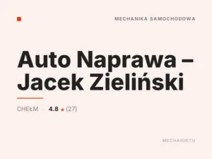 Auto Naprawa – Jacek Zieliński