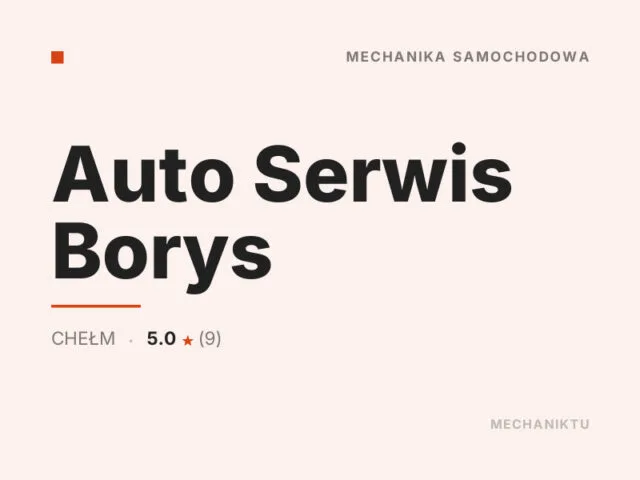 Auto Serwis Borys