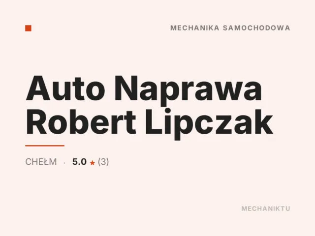 Auto Naprawa Robert Lipczak