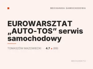 EUROWARSZTAT „AUTO-TOS” serwis samochodowy