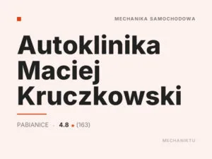 Autoklinika Maciej Kruczkowski