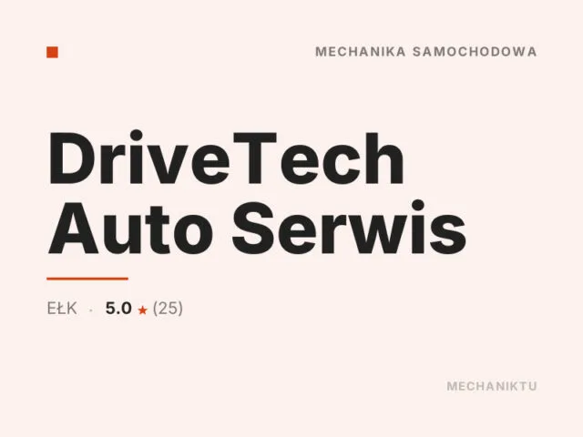 DriveTech Auto Serwis