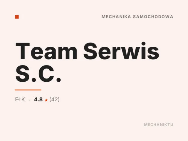 Team Serwis S.C.
