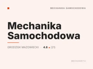 Mechanika Samochodowa