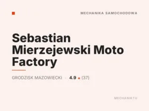 Sebastian Mierzejewski Moto Factory