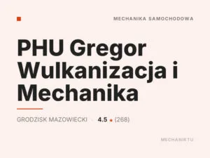 PHU Gregor Wulkanizacja i Mechanika