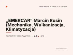 „EMERCAR” Marcin Rusin (Mechanika, Wulkanizacja, Klimatyzacja)