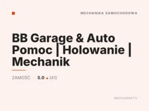 BB Garage & Auto Pomoc | Holowanie | Mechanik