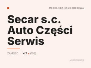 Secar s.c. Auto Części Serwis