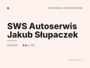 SWS Autoserwis Jakub Słupaczek