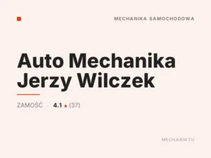 Auto Mechanika Jerzy Wilczek