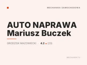 AUTO NAPRAWA Mariusz Buczek