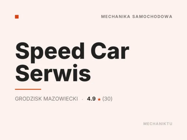 Speed Car Serwis