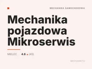 Mechanika pojazdowa Mikroserwis