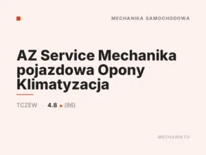 AZ Service Mechanika pojazdowa Opony Klimatyzacja