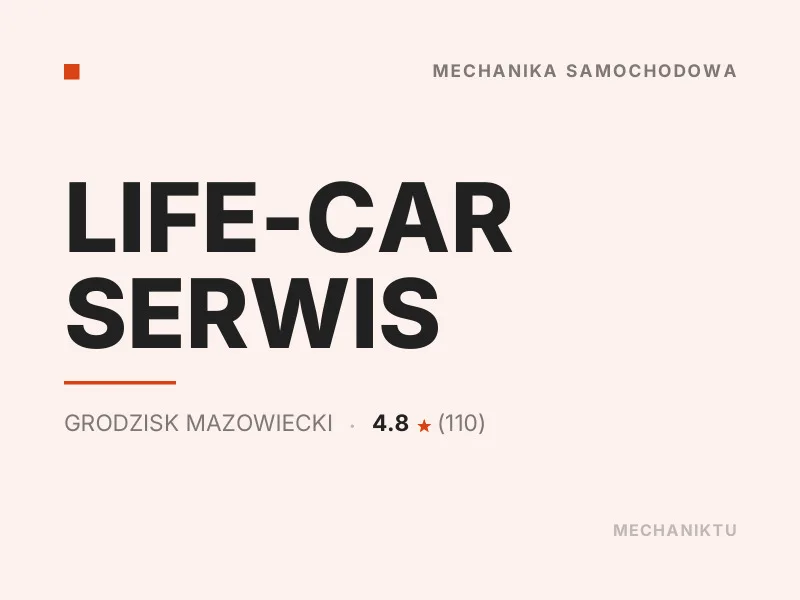 LIFE-CAR SERWIS diagnostyka komputerowa OBD Grodzisk Mazowiecki