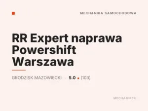 RR Expert naprawa Powershift Warszawa