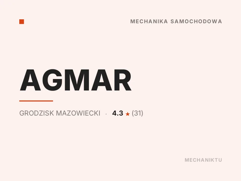 AGMAR Diagnostyka komputerowa OBD Grodzisk Mazowiecki
