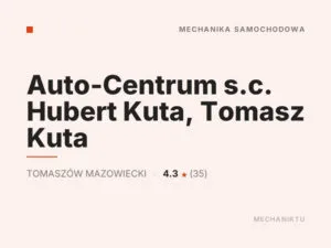 Auto-Centrum s.c. Hubert Kuta, Tomasz Kuta