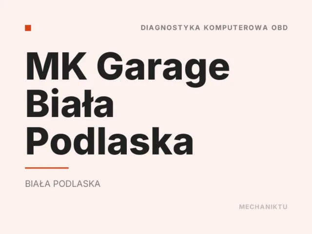 MK Garage Biała Podlaska