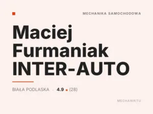 Maciej Furmaniak INTER-AUTO