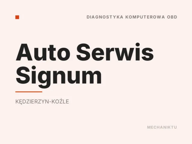 Auto Serwis Signum