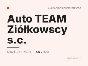 Auto TEAM Ziółkowscy s.c.