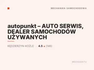 autopunkt – AUTO SERWIS, DEALER SAMOCHODÓW UŻYWANYCH