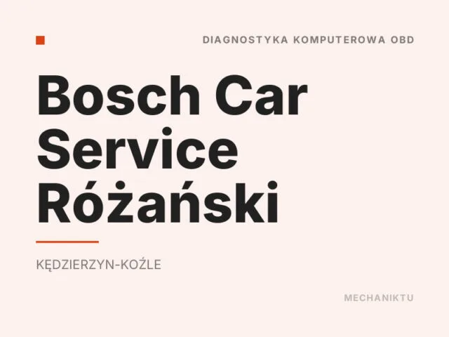 Bosch Car Service Różański