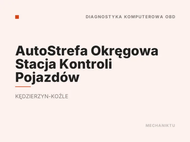 AutoStrefa Okręgowa Stacja Kontroli Pojazdów