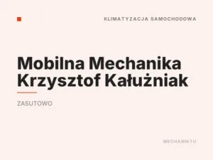 Mobilna Mechanika Krzysztof Kałużniak