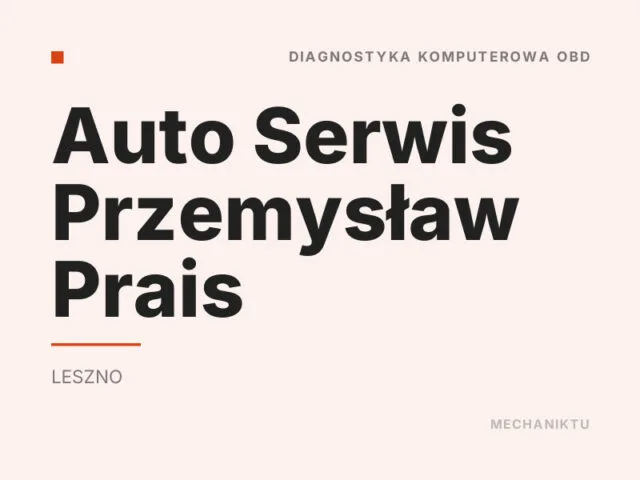 Auto Serwis Przemysław Prais