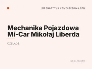 Mechanika Pojazdowa Mi-Car Mikołaj Liberda