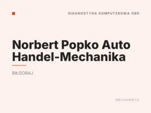 Norbert Popko Auto Handel-Mechanika