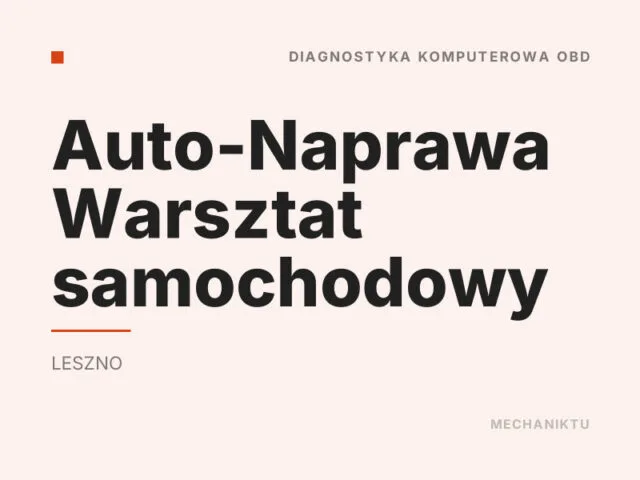 Auto-Naprawa Warsztat samochodowy
