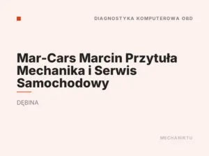 Mar-Cars Marcin Przytuła Mechanika i Serwis Samochodowy