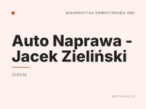 Auto Naprawa – Jacek Zieliński