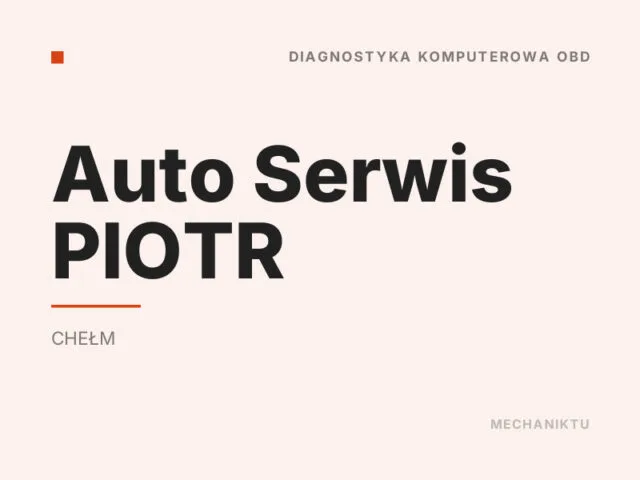 Auto Serwis PIOTR