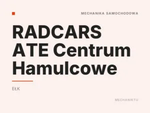 RADCARS ATE Centrum Hamulcowe