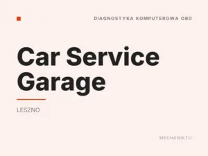 Car Service Garage
