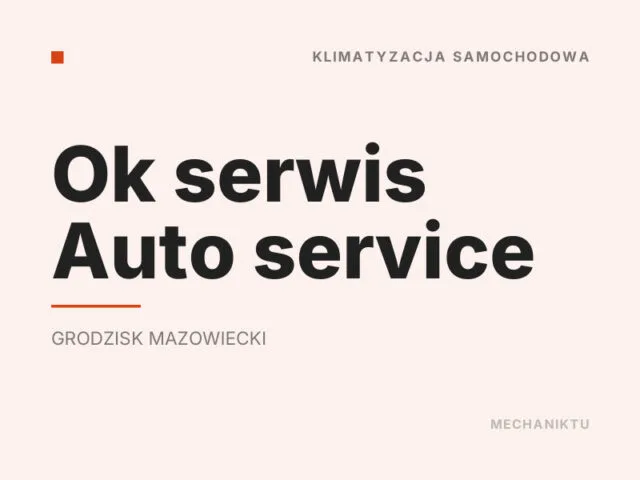 Ok serwis Auto service