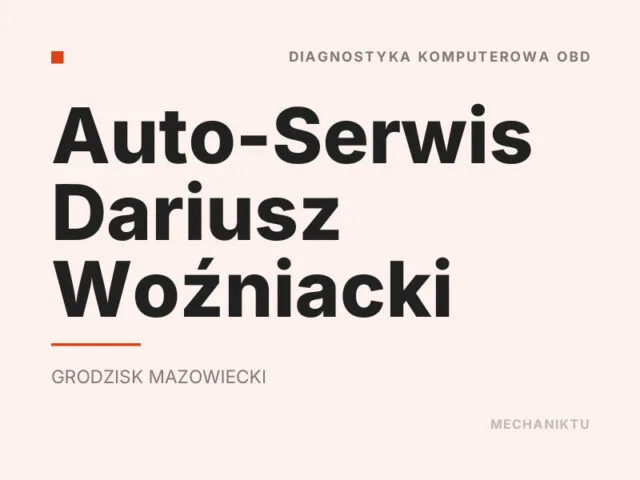Auto-Serwis Dariusz Woźniacki