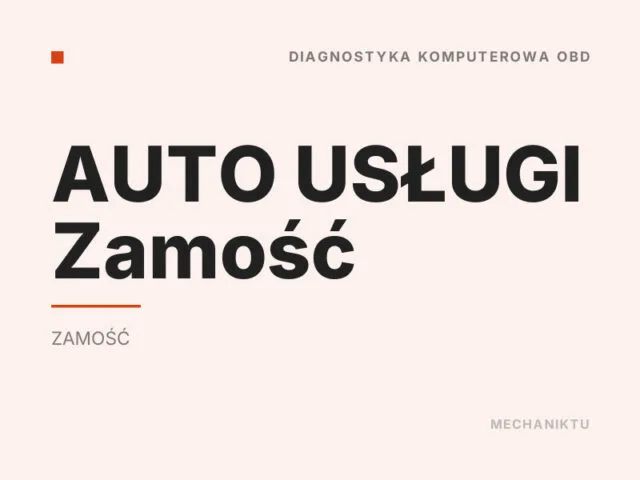 AUTO USŁUGI Zamość