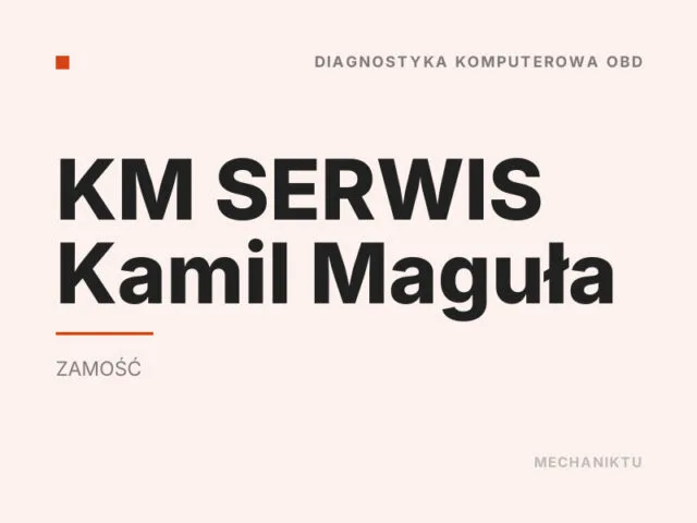 KM SERWIS Kamil Maguła