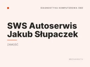SWS Autoserwis Jakub Słupaczek