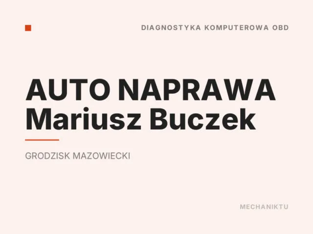 AUTO NAPRAWA Mariusz Buczek