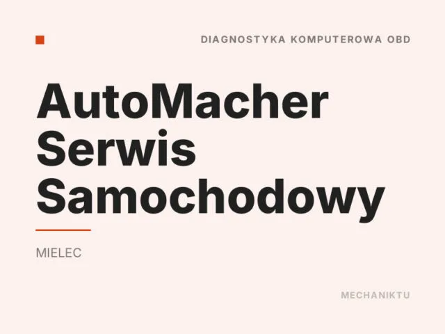 AutoMacher Serwis Samochodowy
